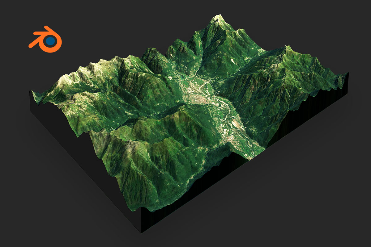 hight map 3d terrain texure in zbrush