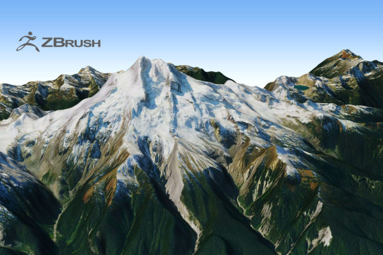heightmap terrain zbrush