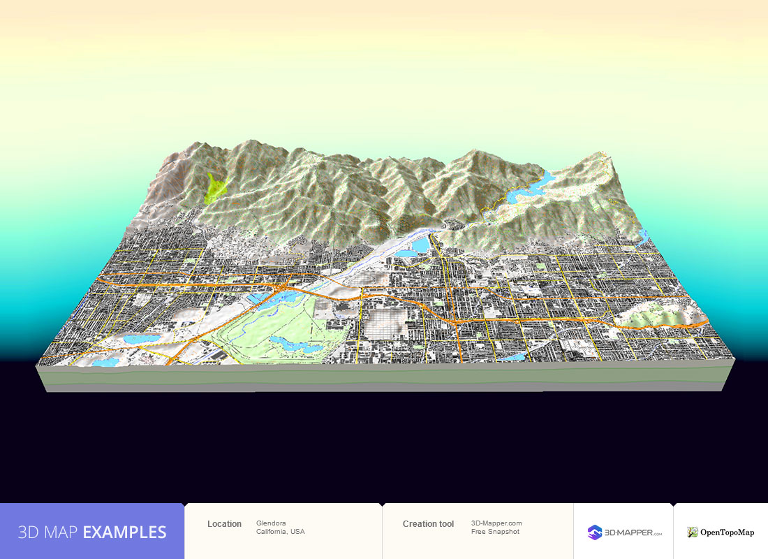 Адлер 3d карта