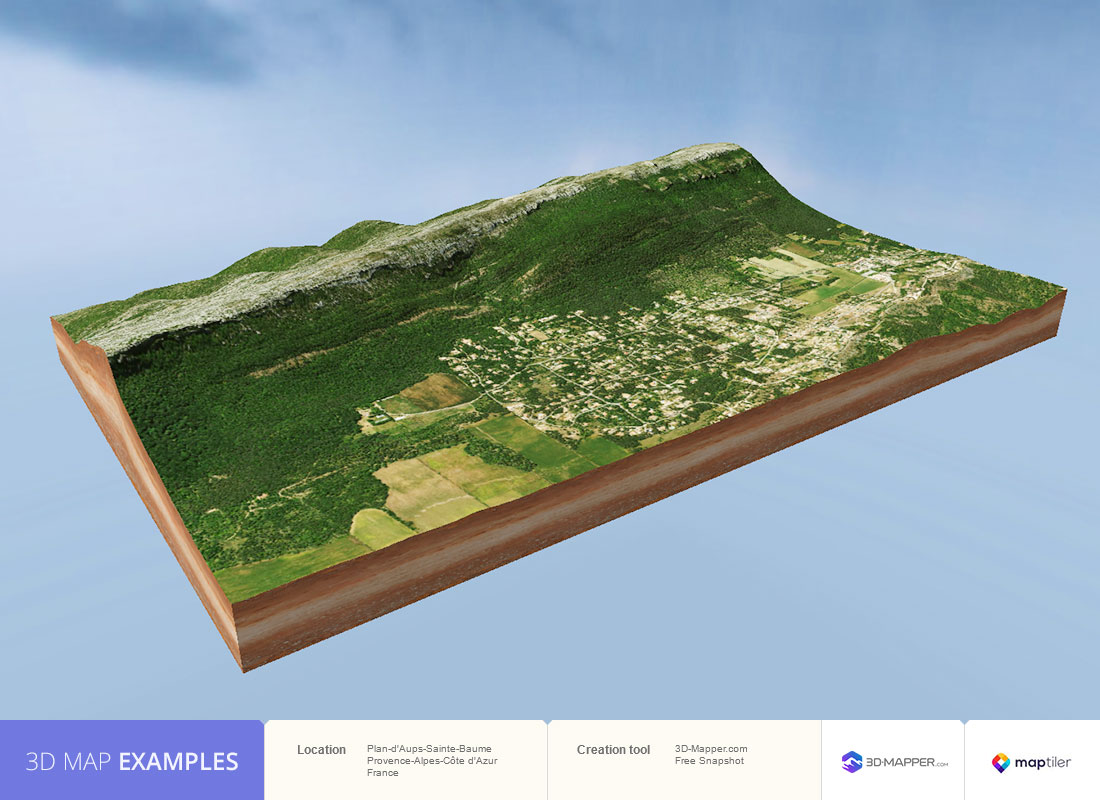 Вашингтон 3d карта