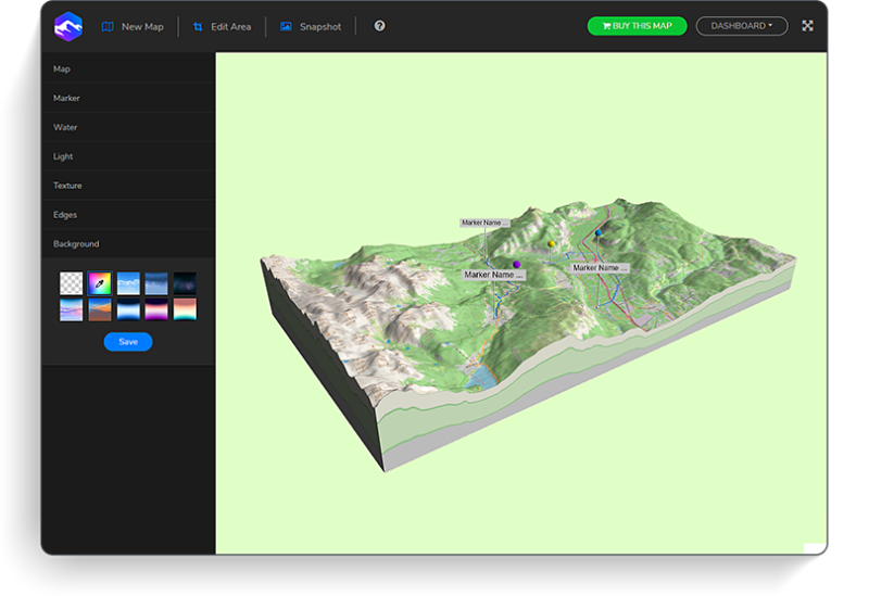 Create interactive 3D maps | Create Custom 3D Maps Online