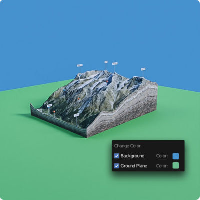 Free Blender addon 3D map | Create Custom 3D Maps Online