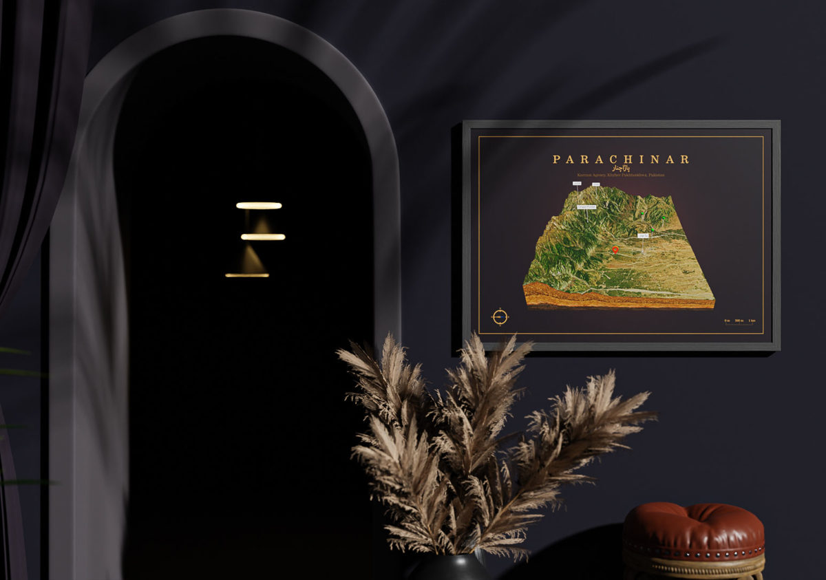 3D map Pakistan | Create Custom 3D Maps Online
