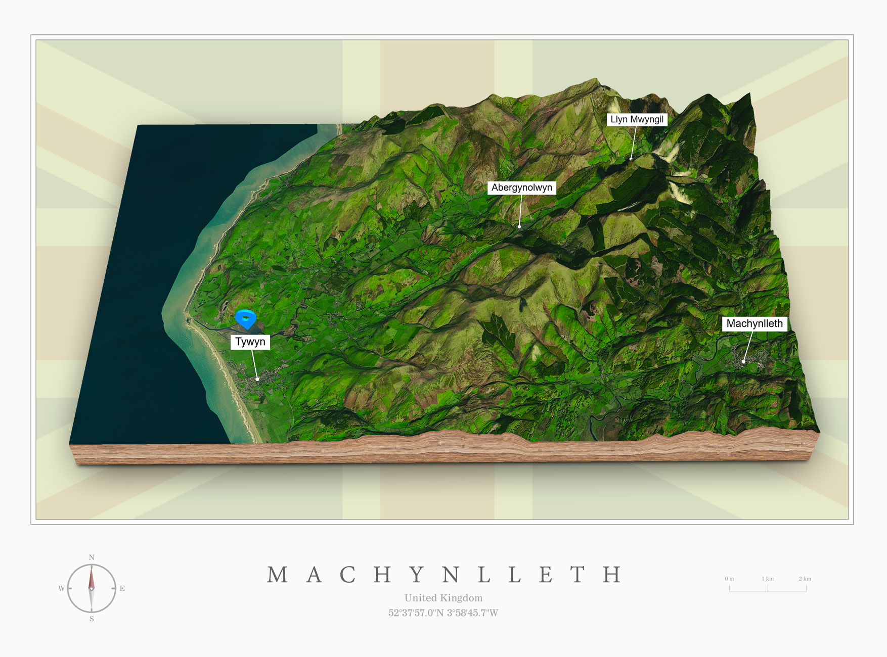 UK And Northern Ireland 3D Map Create Custom 3D Maps Online