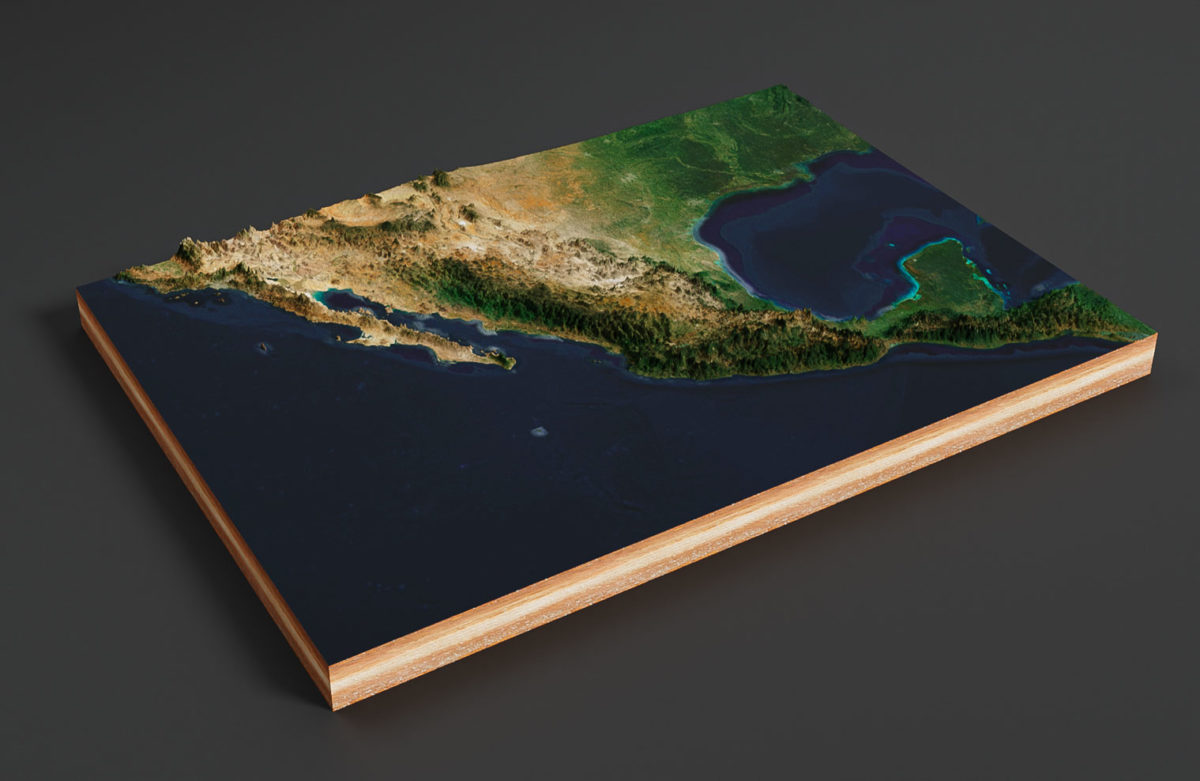 Mexico 3D Map | Create Custom 3D Maps Online