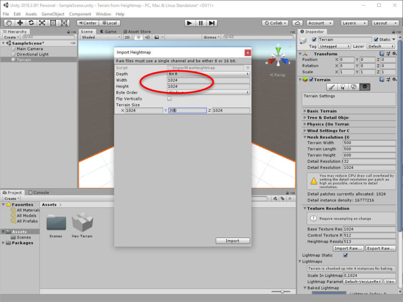 Create Terrain from Heightmap in Unity | Step-by-Step Tutorial