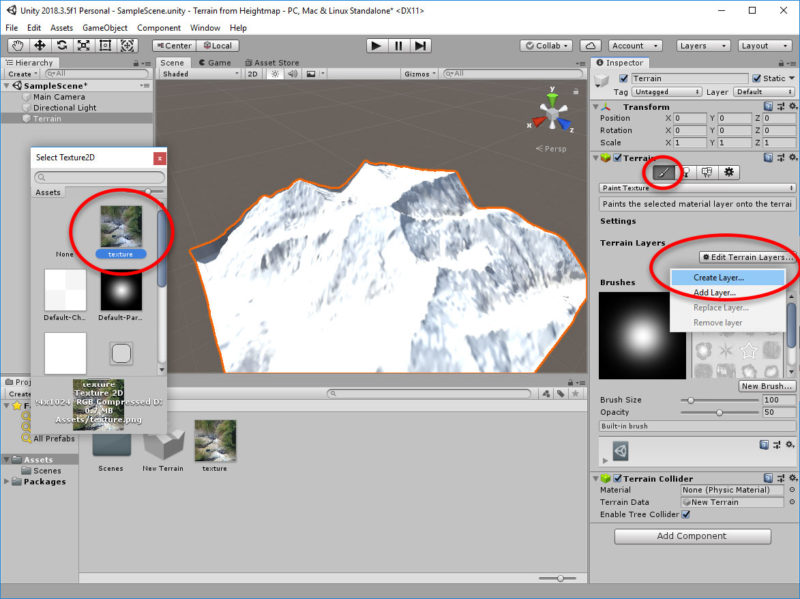 Unity 3D terrain from heightmap | Create Custom 3D Maps Online