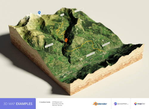 3d-mapper-free-blender-addon - 3d-mapper.com - Create Custom 3D Maps Online